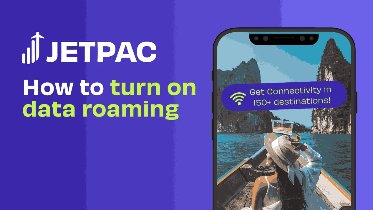 How to turn on data roaming