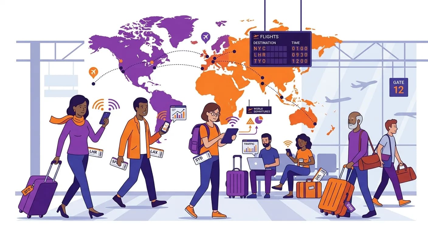 Travel with one Jetpac eSIM across destinations