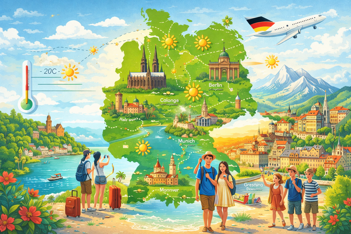 Summer in Germany 2026 – Weather, Temperature, Climate, and Top Tourist Places