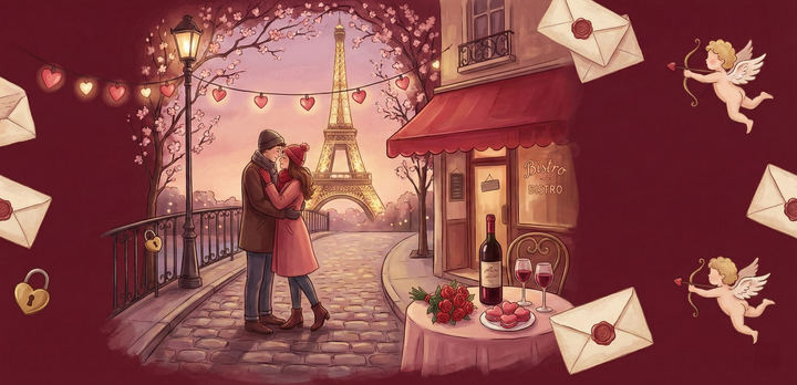 Valentine’s Day in France: Traditions & Celebrations