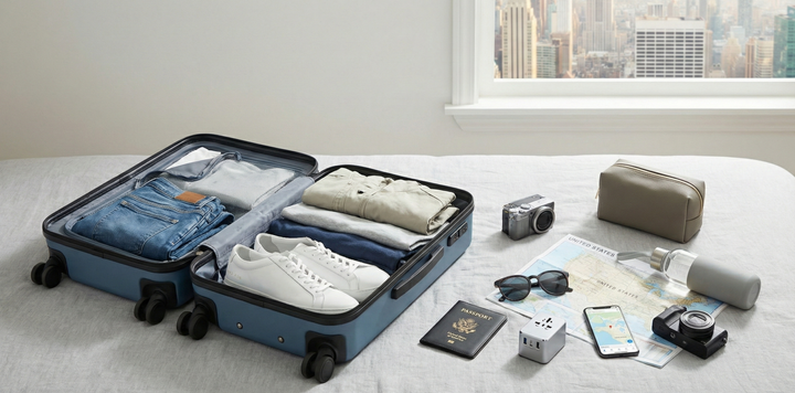 What to Pack for a USA Trip: Complete Travel Checklist